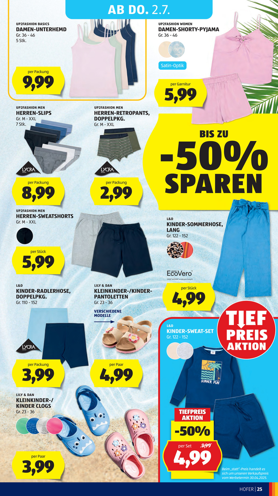 Hofer catalog page 31 — 2026-06-29 to 2026-07-04