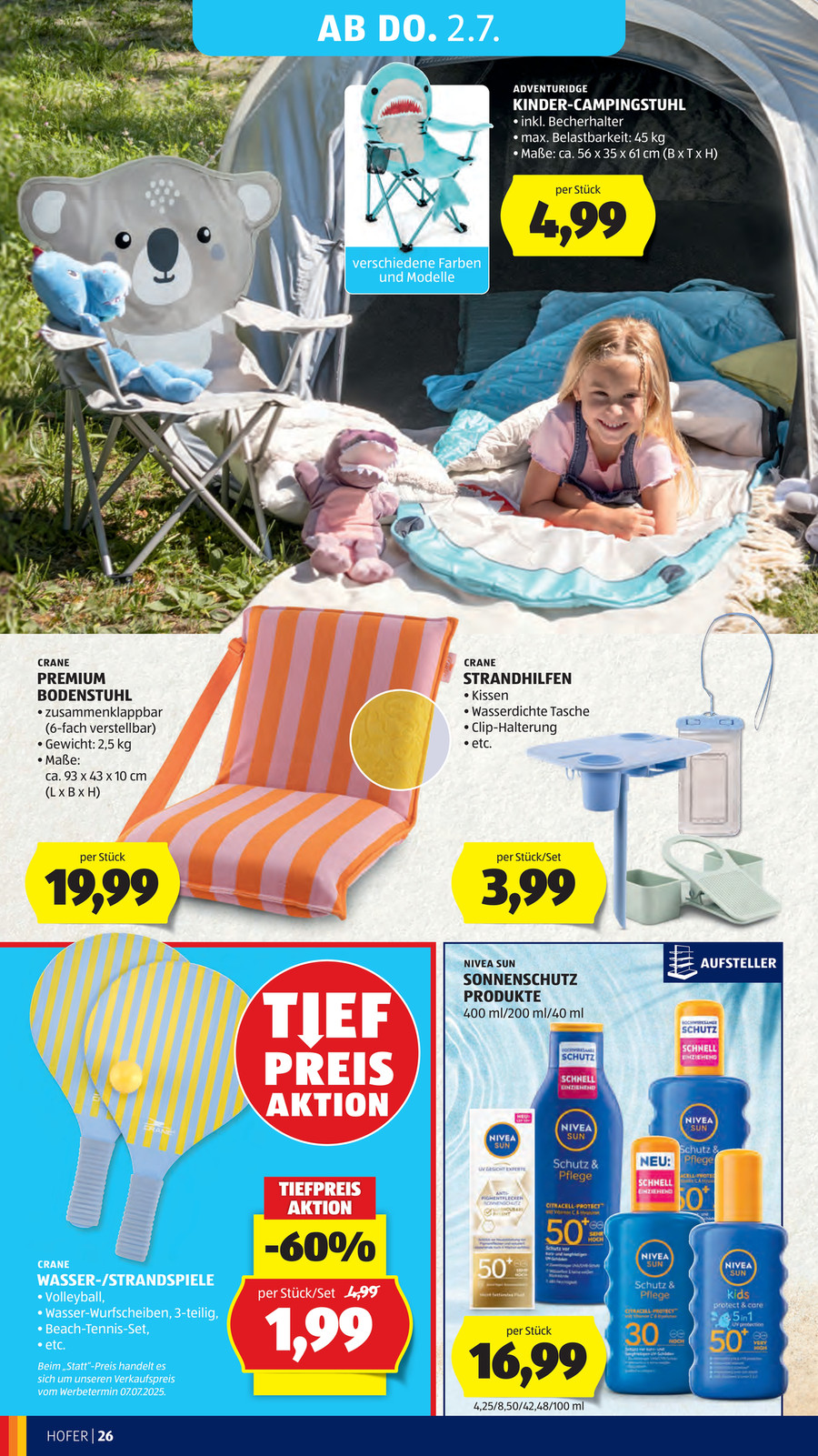 Hofer catalog page 32 — 2026-06-29 to 2026-07-04