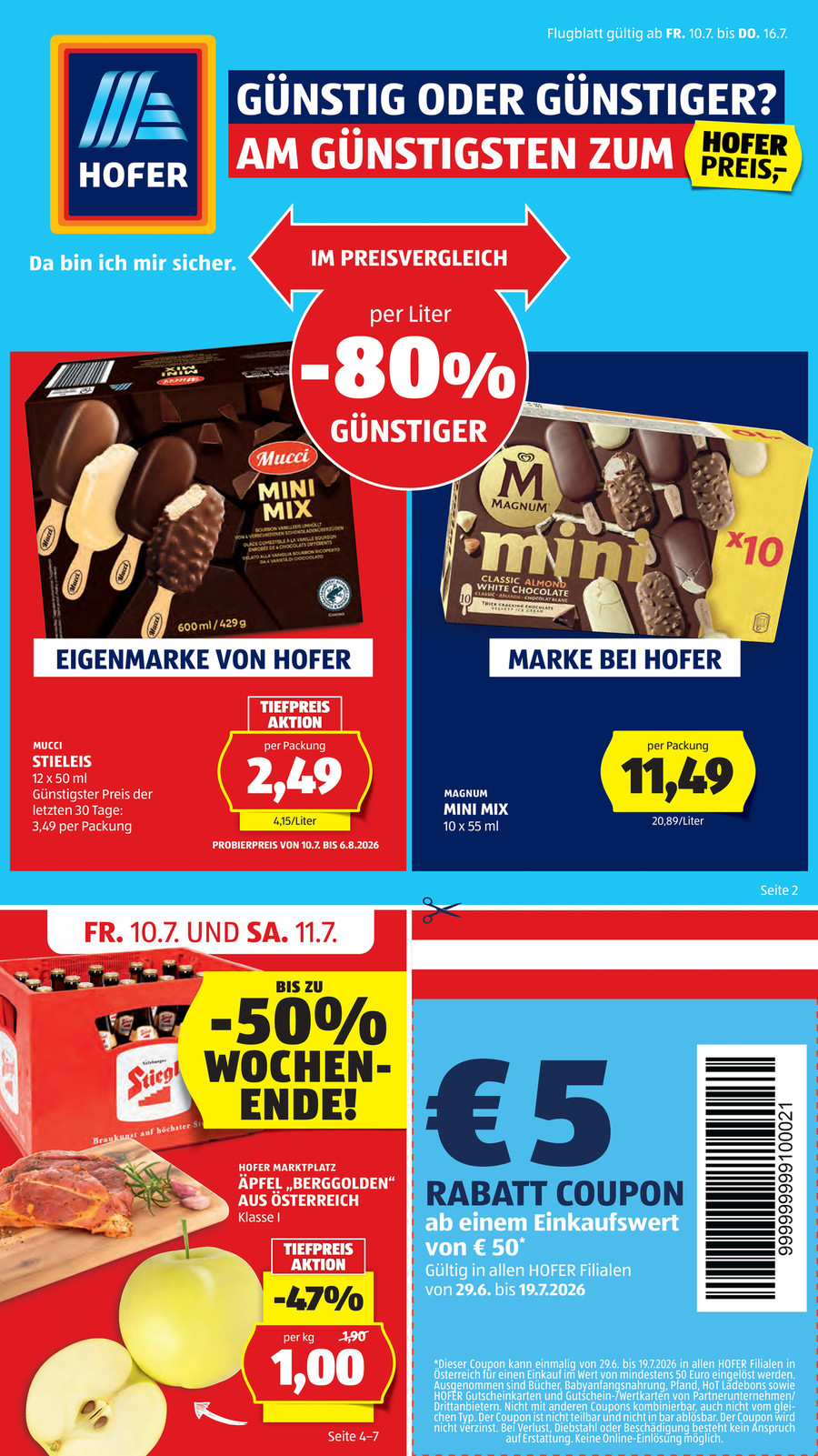 Hofer catalog 2026-07-13 to 2026-07-18