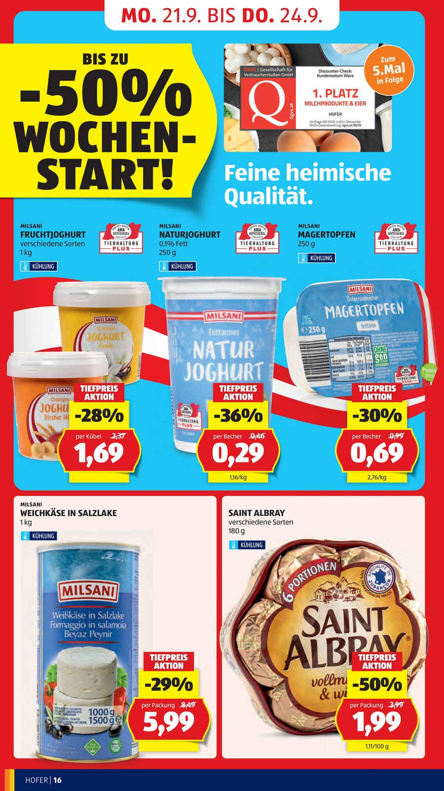 Hofer catalog page 20 — 2026-09-21 to 2026-09-26