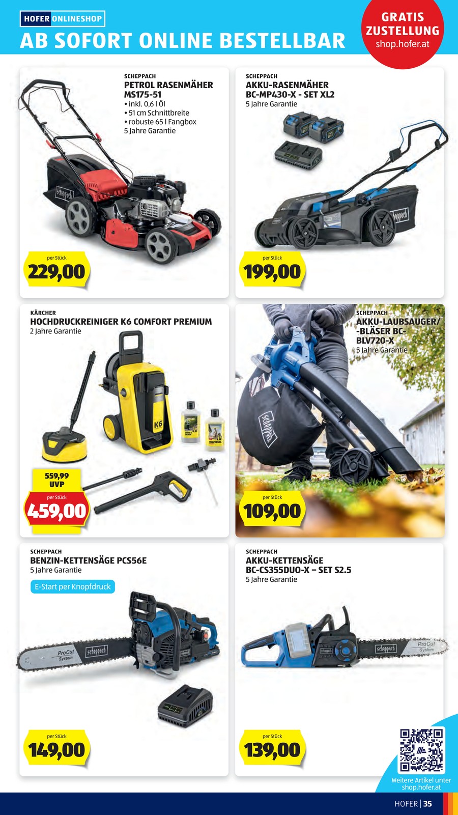 Hofer catalog page 41 — 2026-09-21 to 2026-09-26