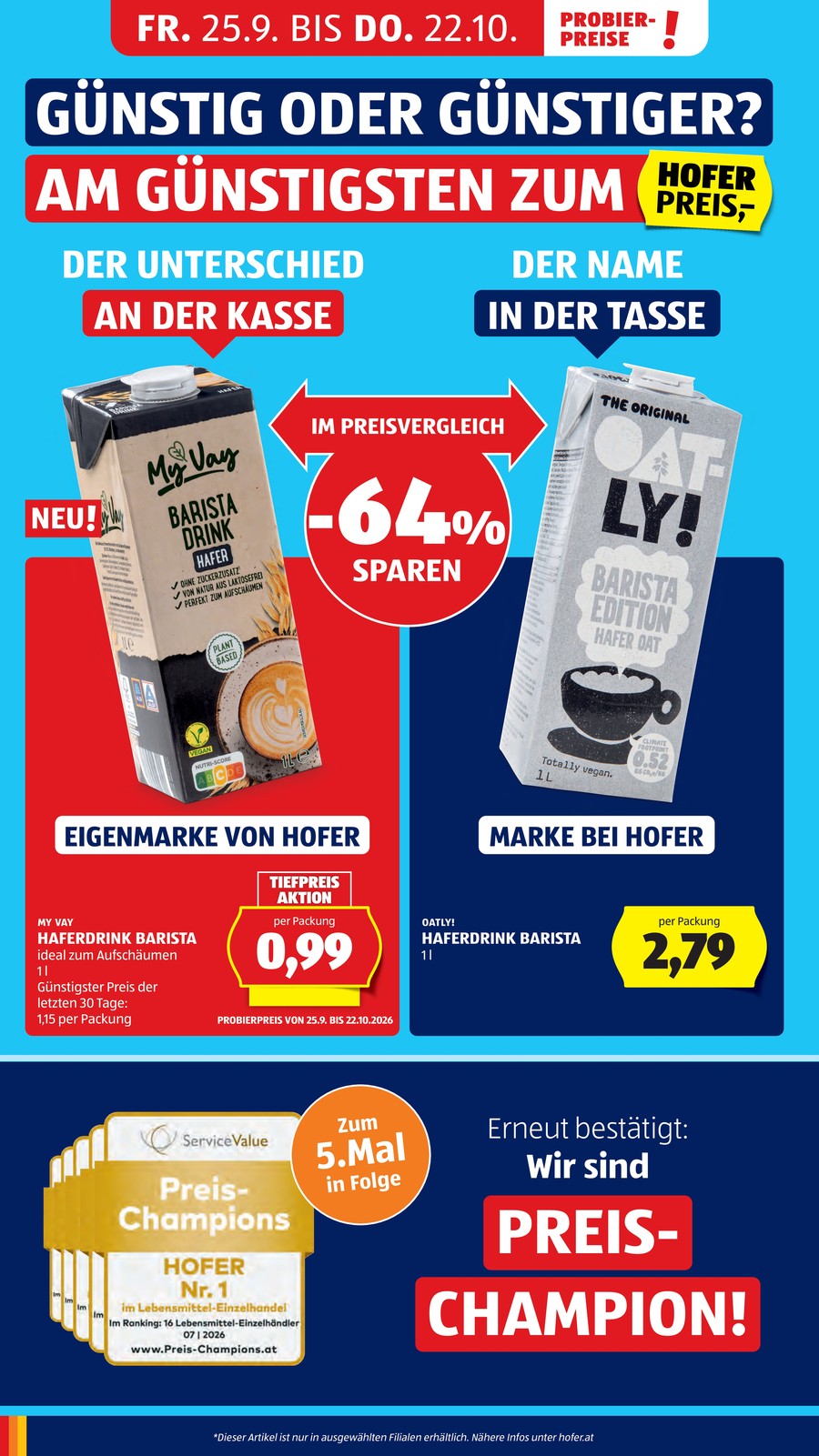 Hofer catalog page 8 — 2026-10-05 to 2026-10-10