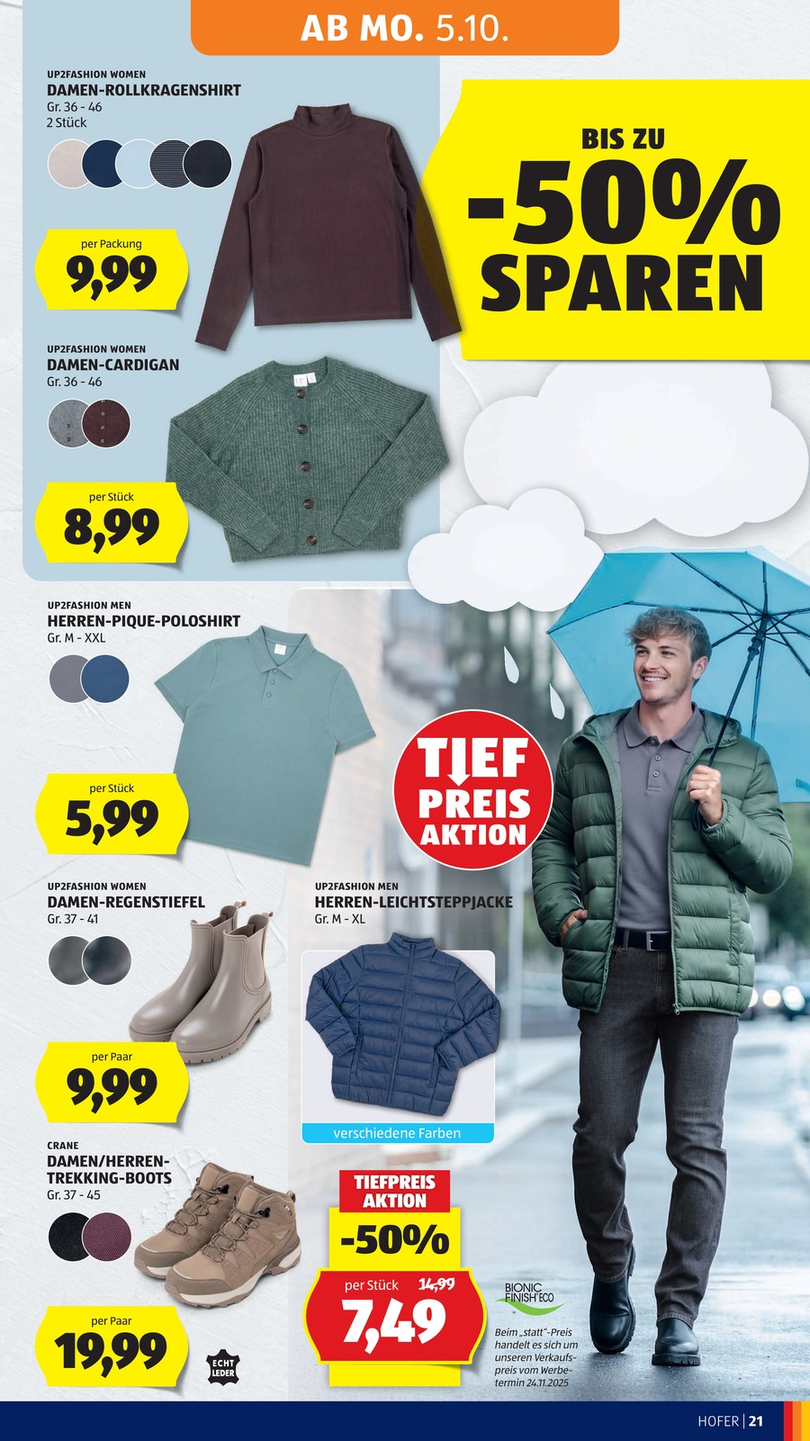 Hofer catalog page 31 — 2026-10-05 to 2026-10-10