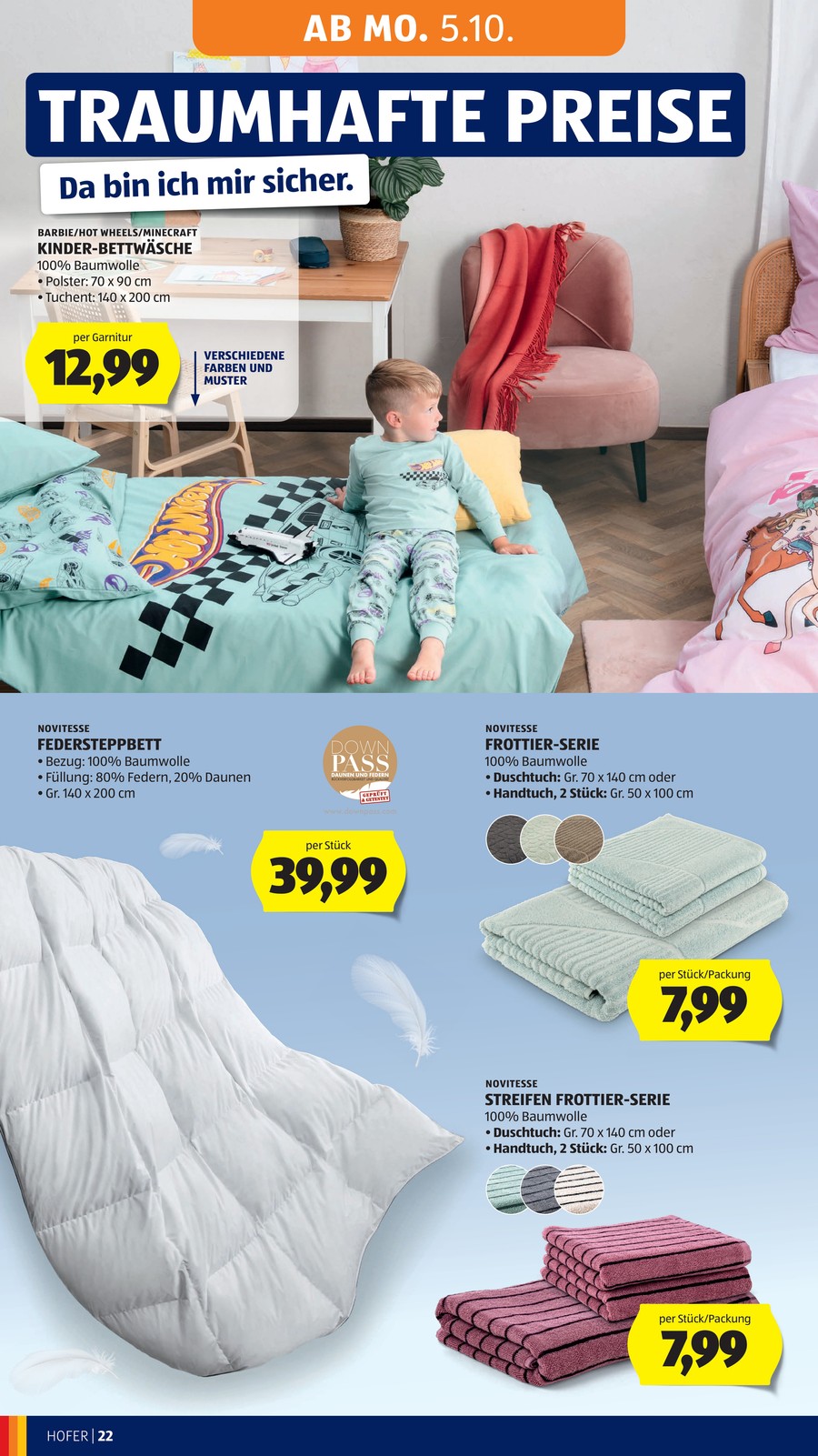 Hofer catalog page 32 — 2026-10-05 to 2026-10-10