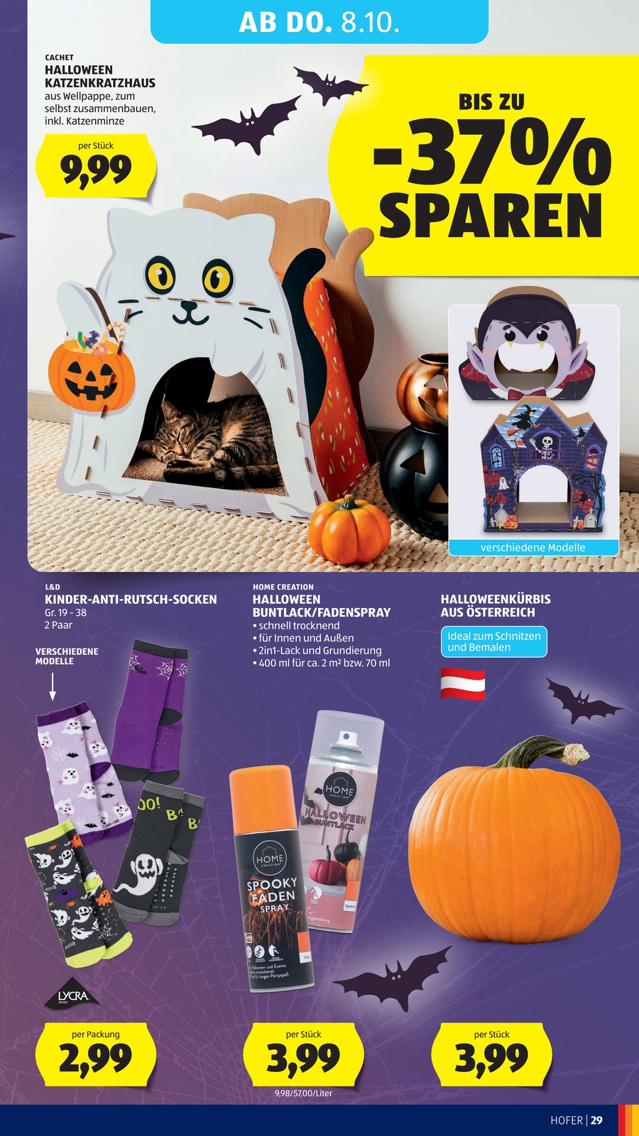 Hofer catalog page 39 — 2026-10-05 to 2026-10-10