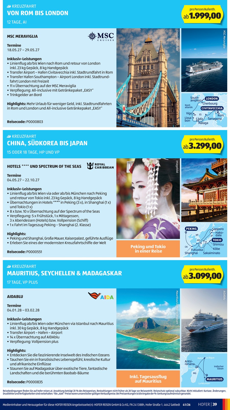 Hofer catalog page 49 — 2026-10-05 to 2026-10-10
