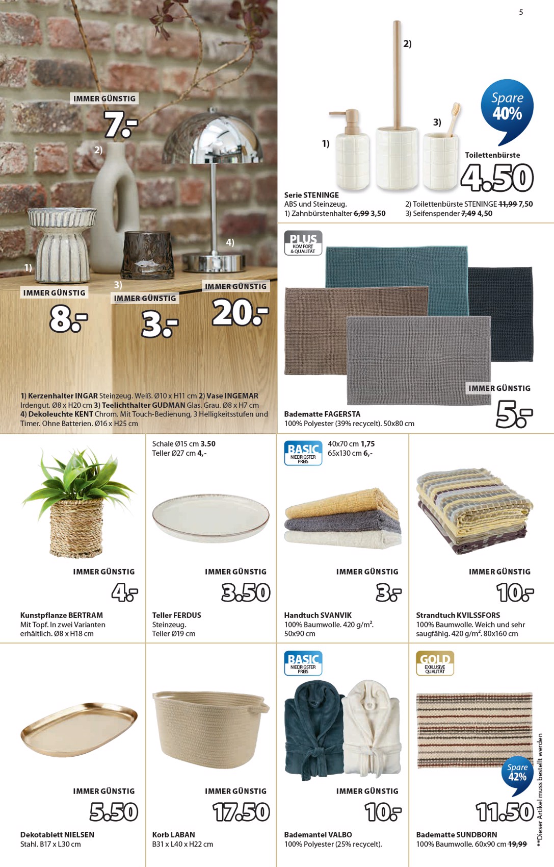 Jysk catalog page 6 — 2026-07-06 to 2026-07-11