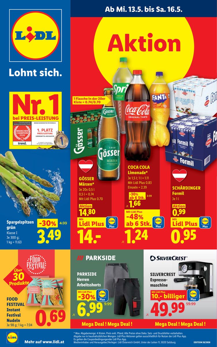 Lidl catalog 2026-05-13 to 2026-05-20