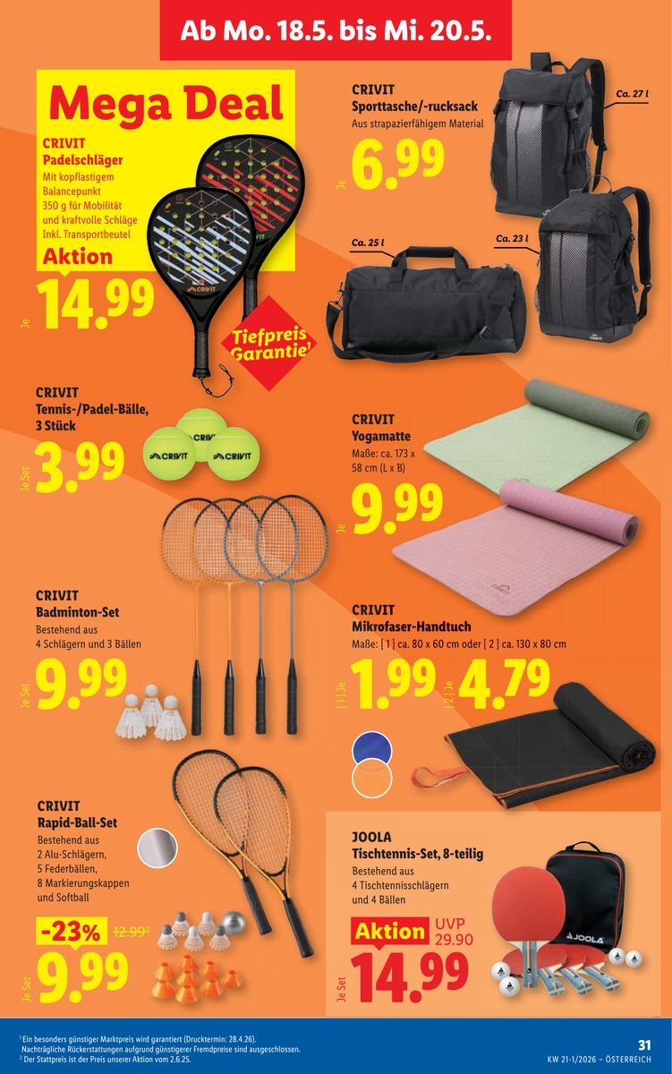 Lidl catalog page 36 — 2026-05-13 to 2026-05-20