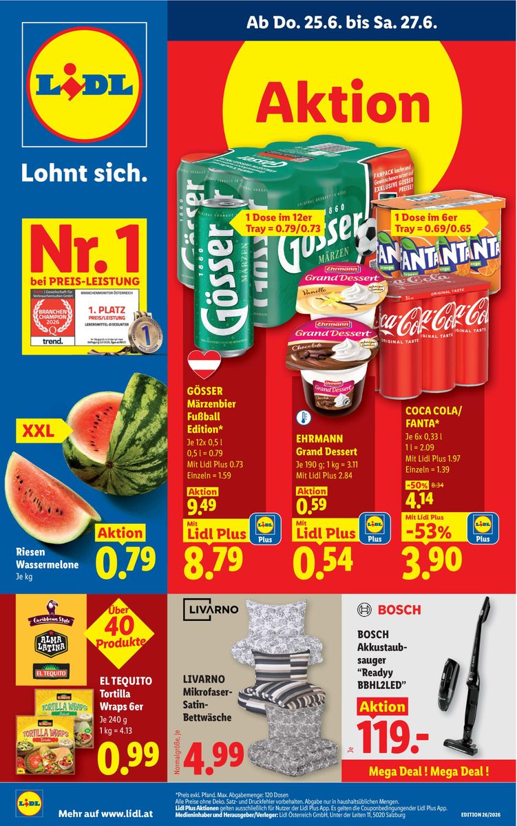 Lidl catalog 2026-06-25 to 2026-07-01