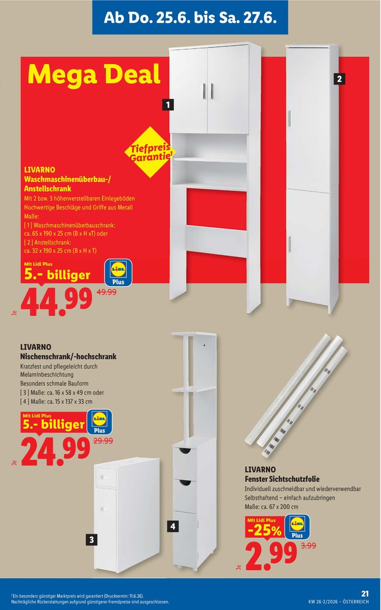 Lidl catalog page 25 — 2026-06-25 to 2026-07-01