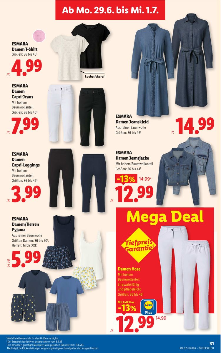 Lidl catalog page 36 — 2026-06-25 to 2026-07-01