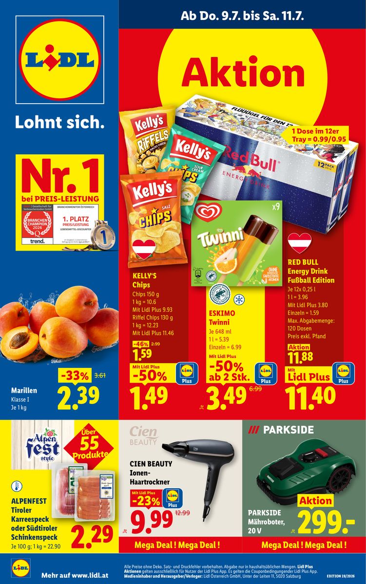Lidl catalog 2026-07-09 to 2026-07-15