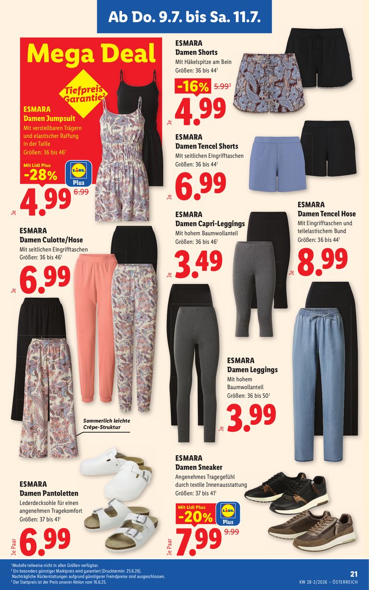Lidl catalog page 25 — 2026-07-09 to 2026-07-15