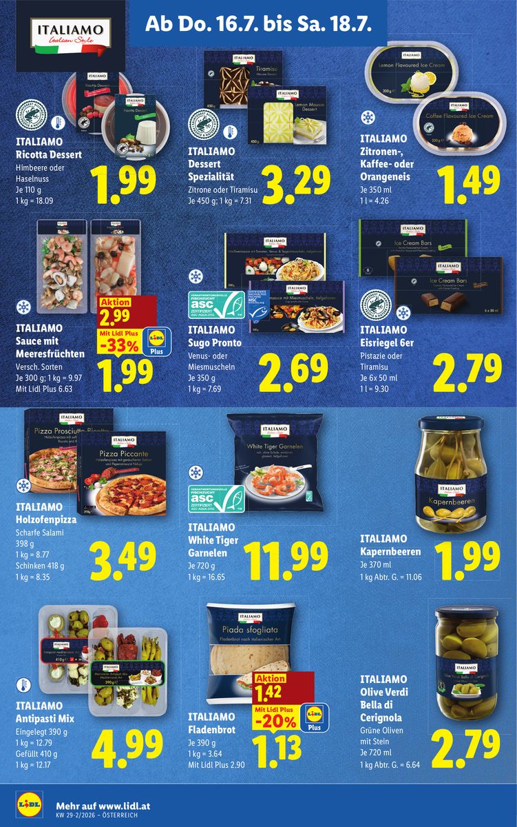 Lidl catalog page 16 — 2026-07-16 to 2026-07-22