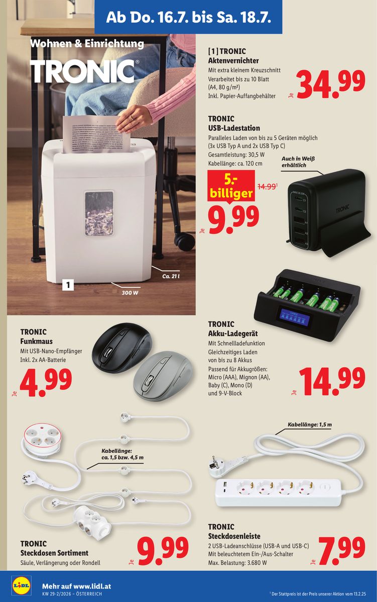 Lidl catalog page 22 — 2026-07-16 to 2026-07-22