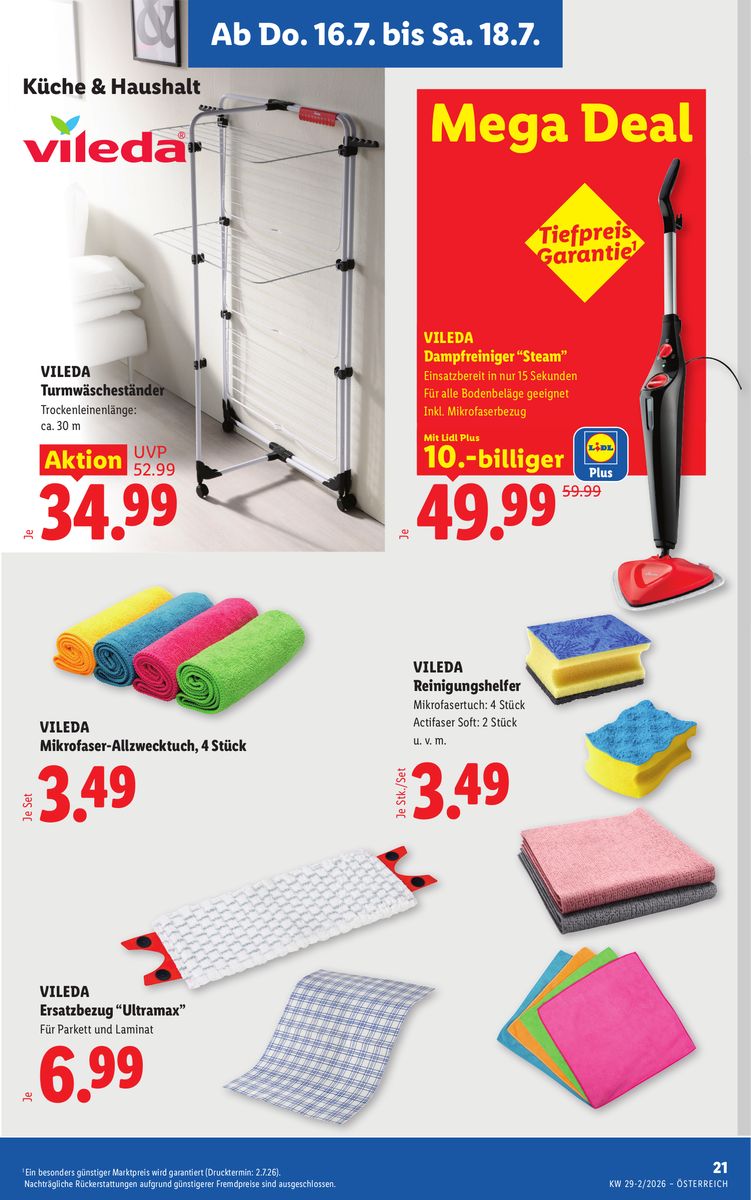 Lidl catalog page 25 — 2026-07-16 to 2026-07-22
