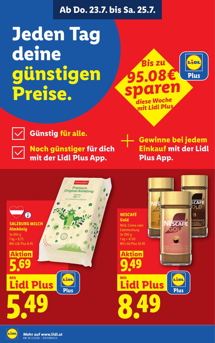 Lidl catalog page 2 — 2026-07-23 to 2026-07-29