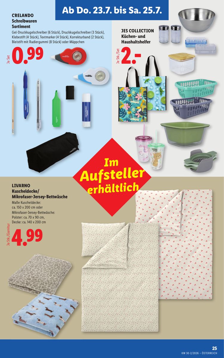 Lidl catalog page 29 — 2026-07-23 to 2026-07-29