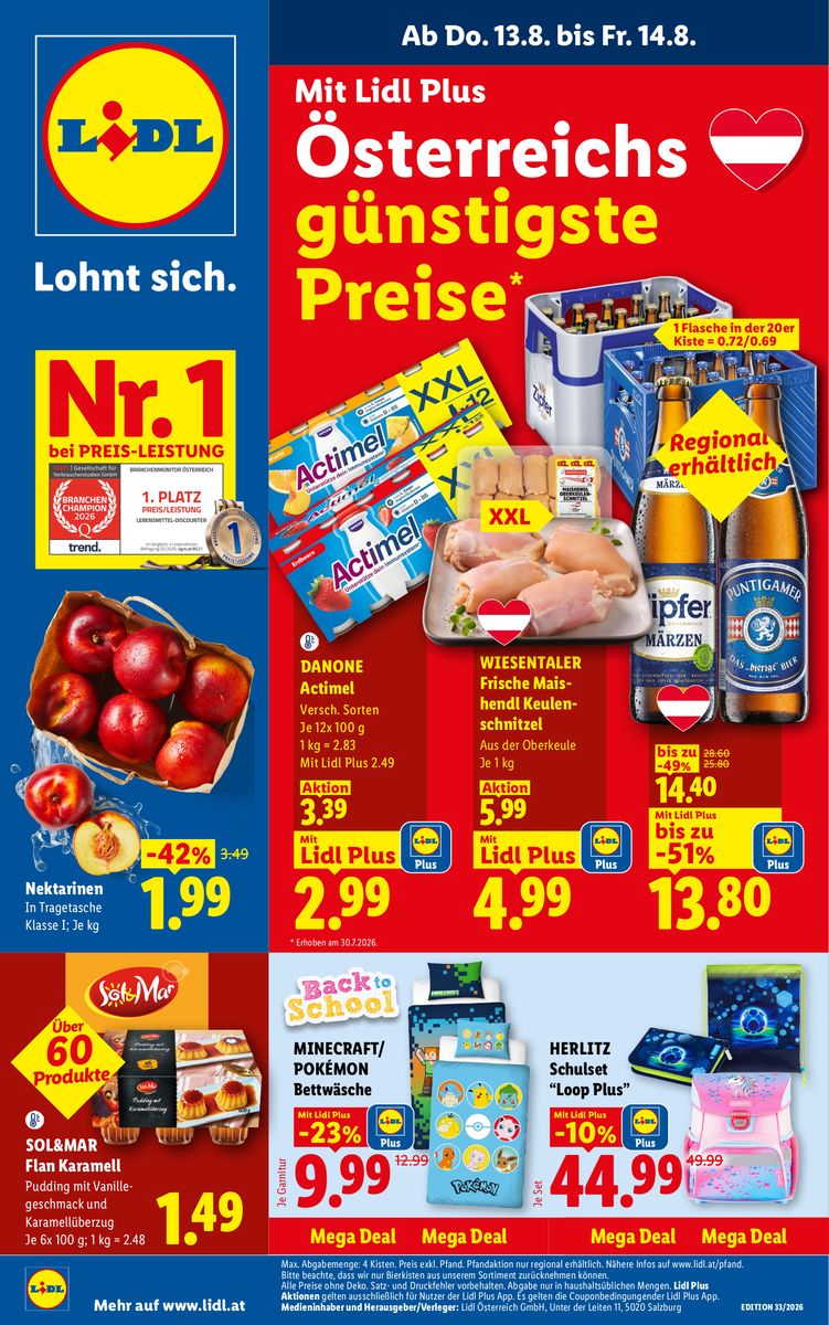 Lidl catalog 2026-08-13 to 2026-08-19