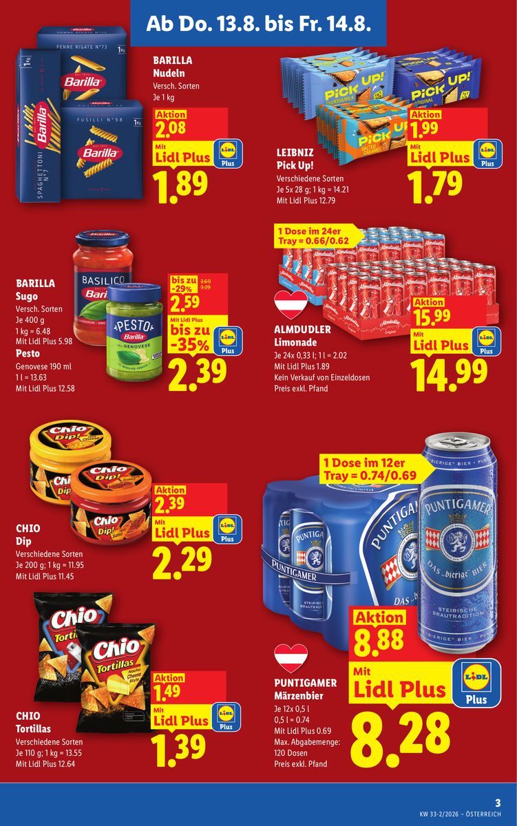 Lidl catalog page 3 — 2026-08-13 to 2026-08-19