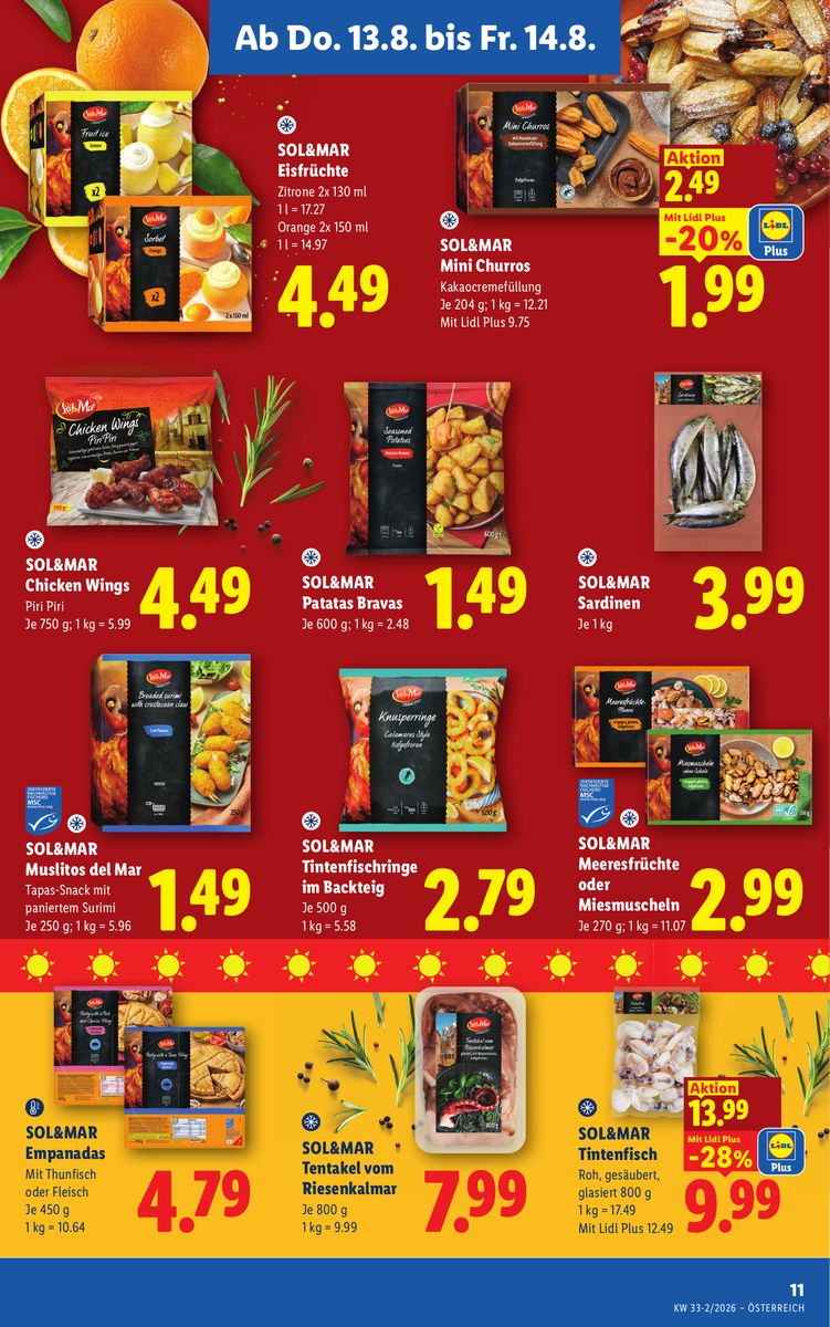 Lidl catalog page 13 — 2026-08-13 to 2026-08-19