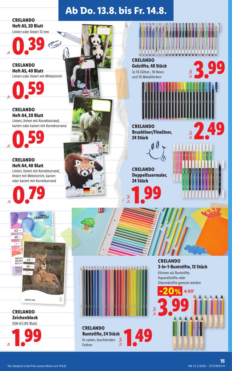 Lidl catalog page 19 — 2026-08-13 to 2026-08-19
