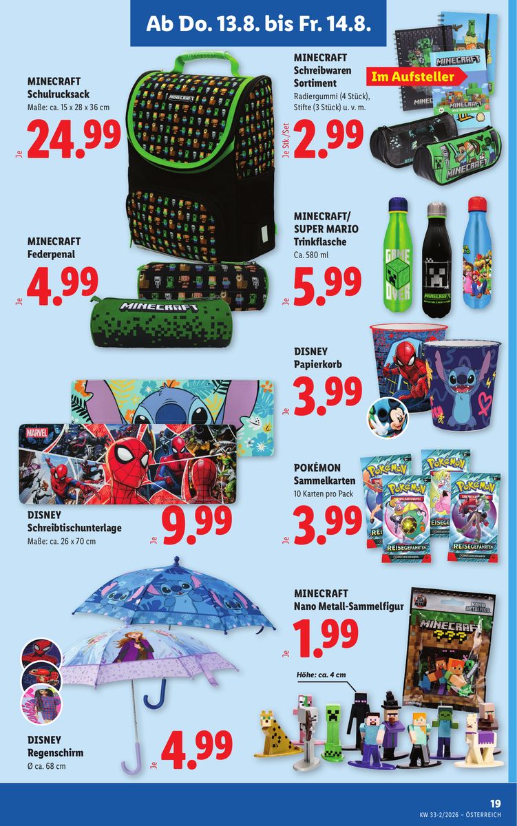 Lidl catalog page 23 — 2026-08-13 to 2026-08-19