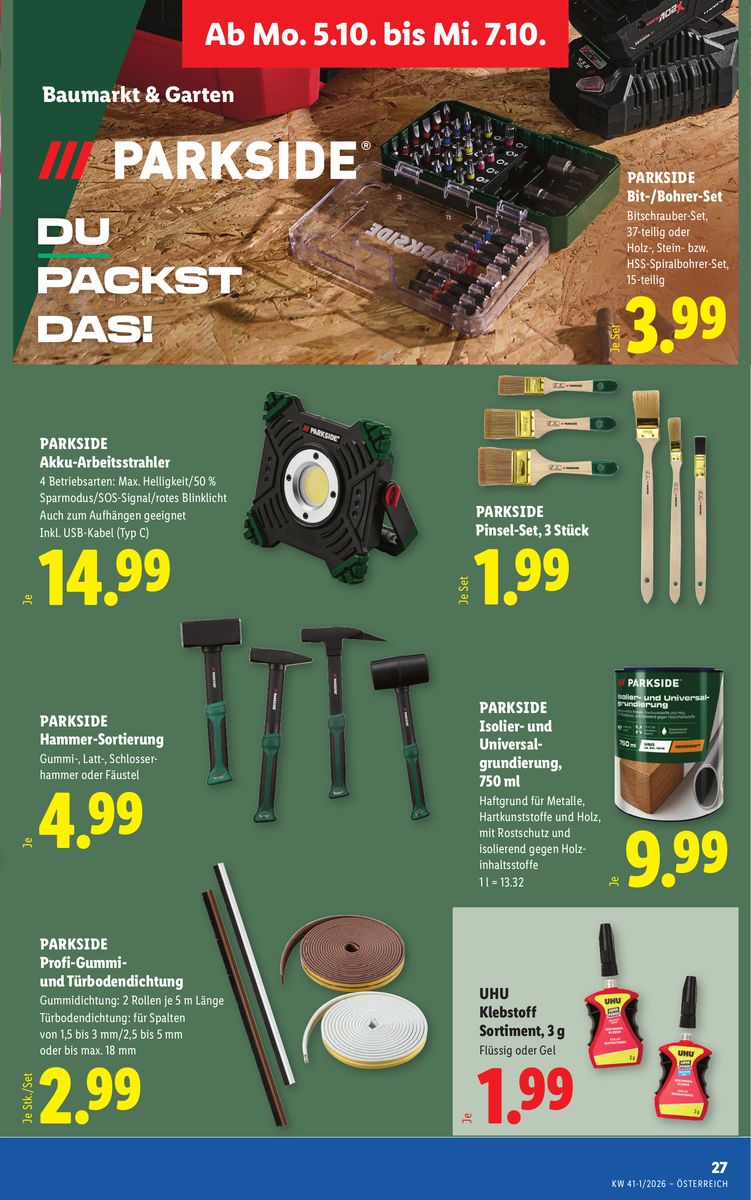 Lidl catalog page 32 — 2026-10-01 to 2026-10-07