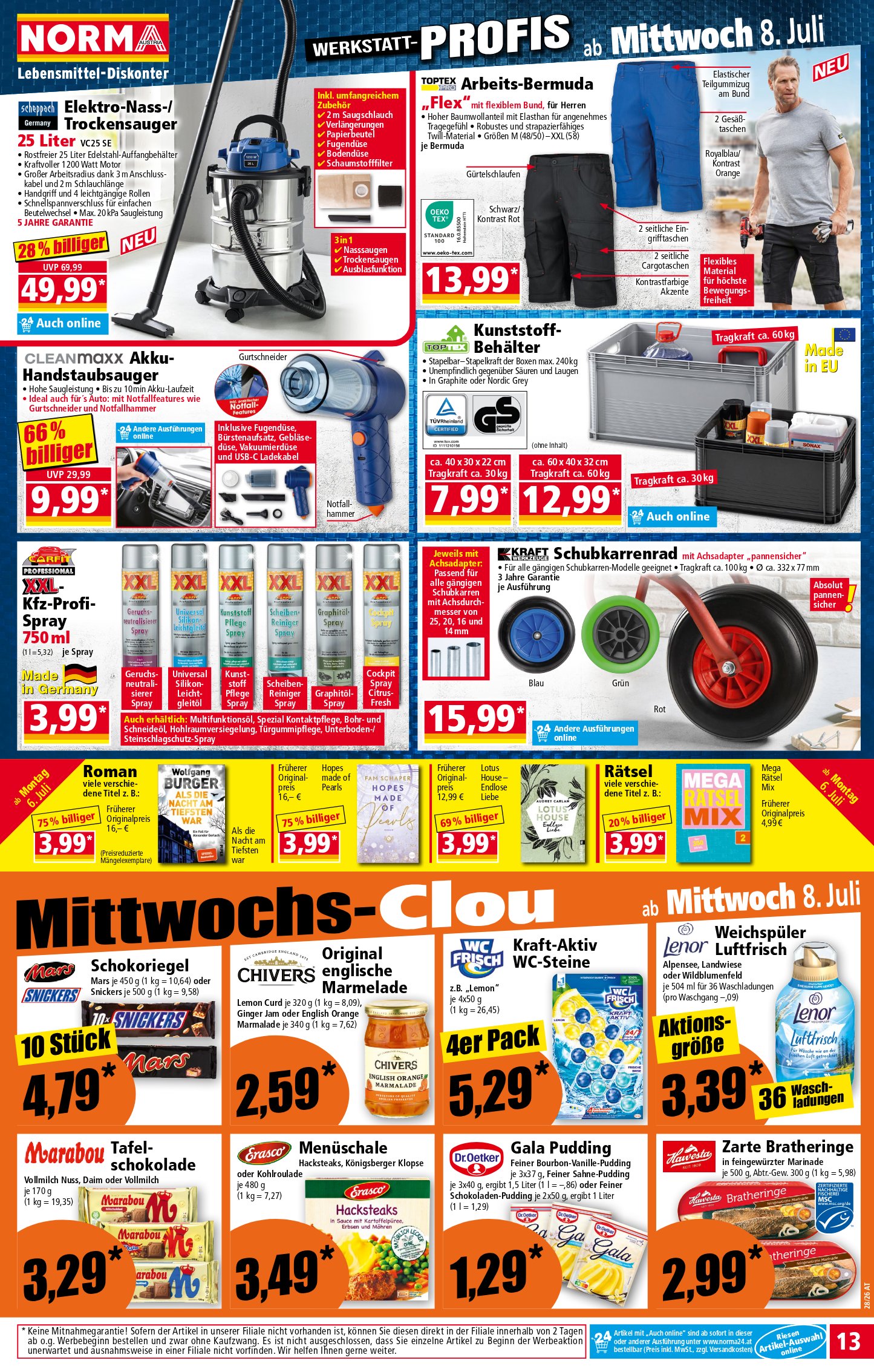 Norma catalog page 13 — 2026-07-06 to 2026-07-11
