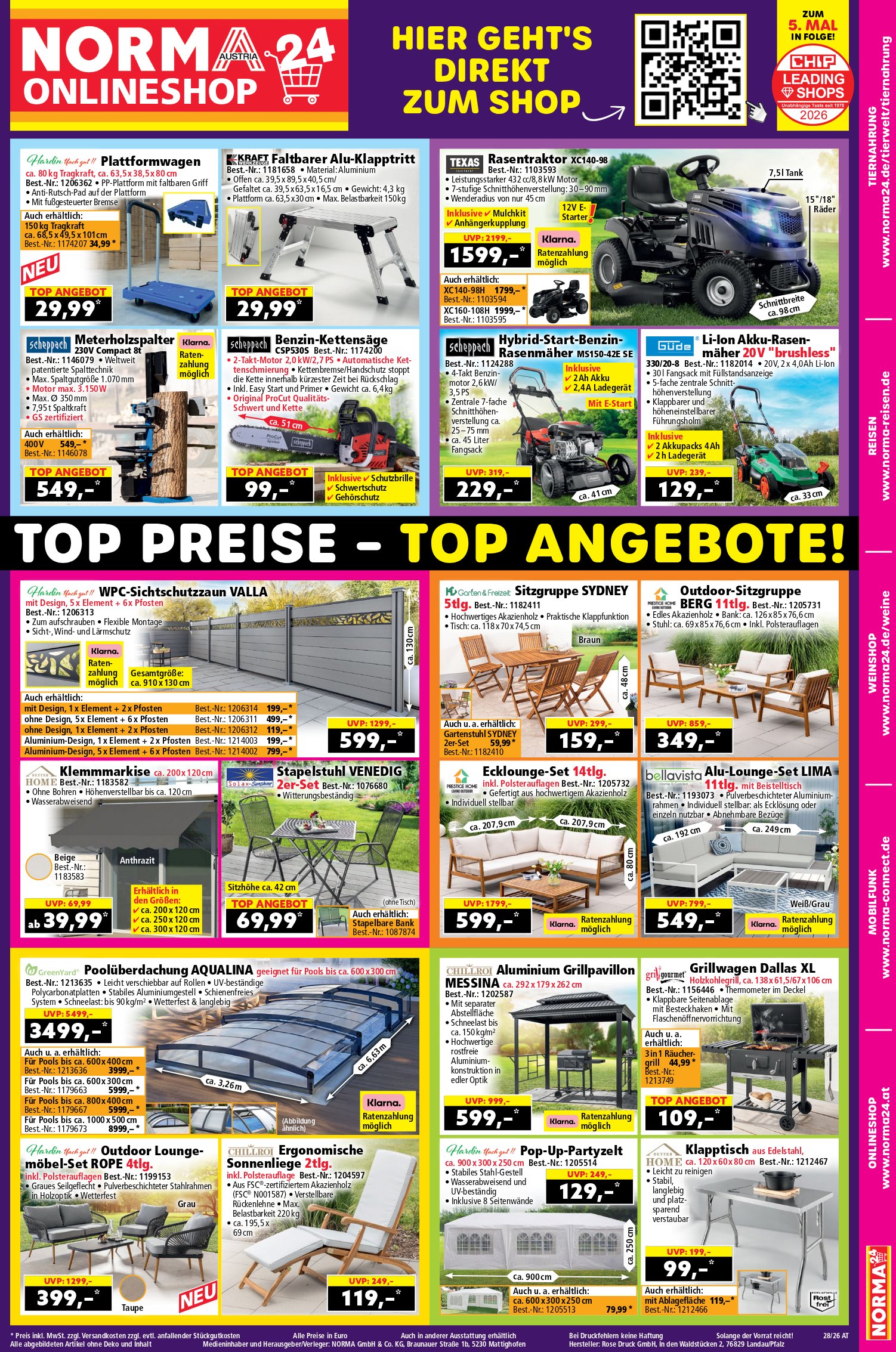 Norma catalog page 18 — 2026-07-06 to 2026-07-11
