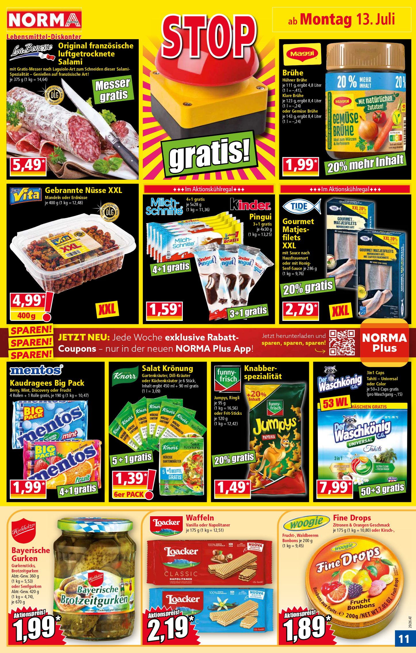 Norma catalog page 11 — 2026-07-13 to 2026-07-18