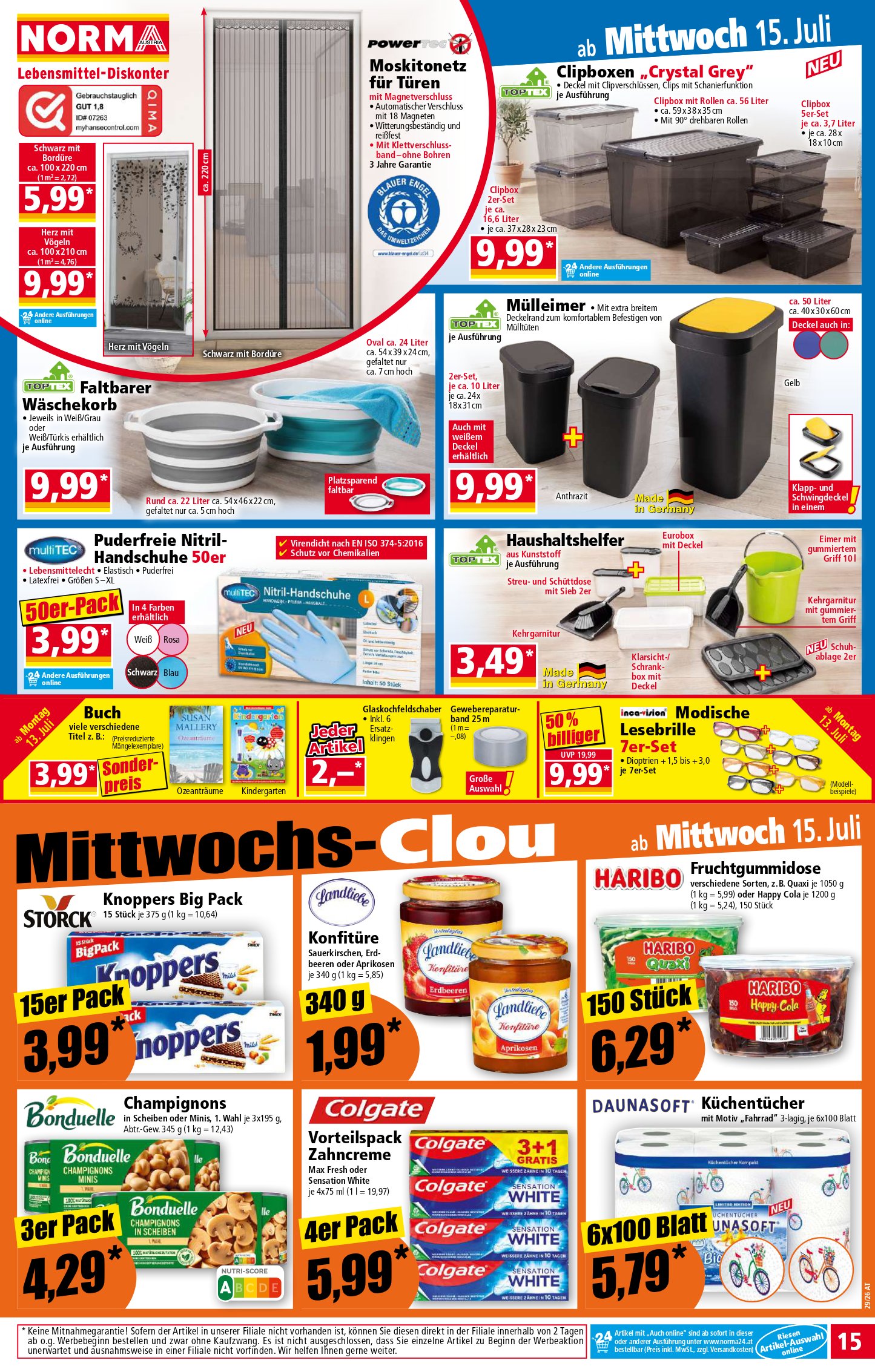 Norma catalog page 15 — 2026-07-13 to 2026-07-18