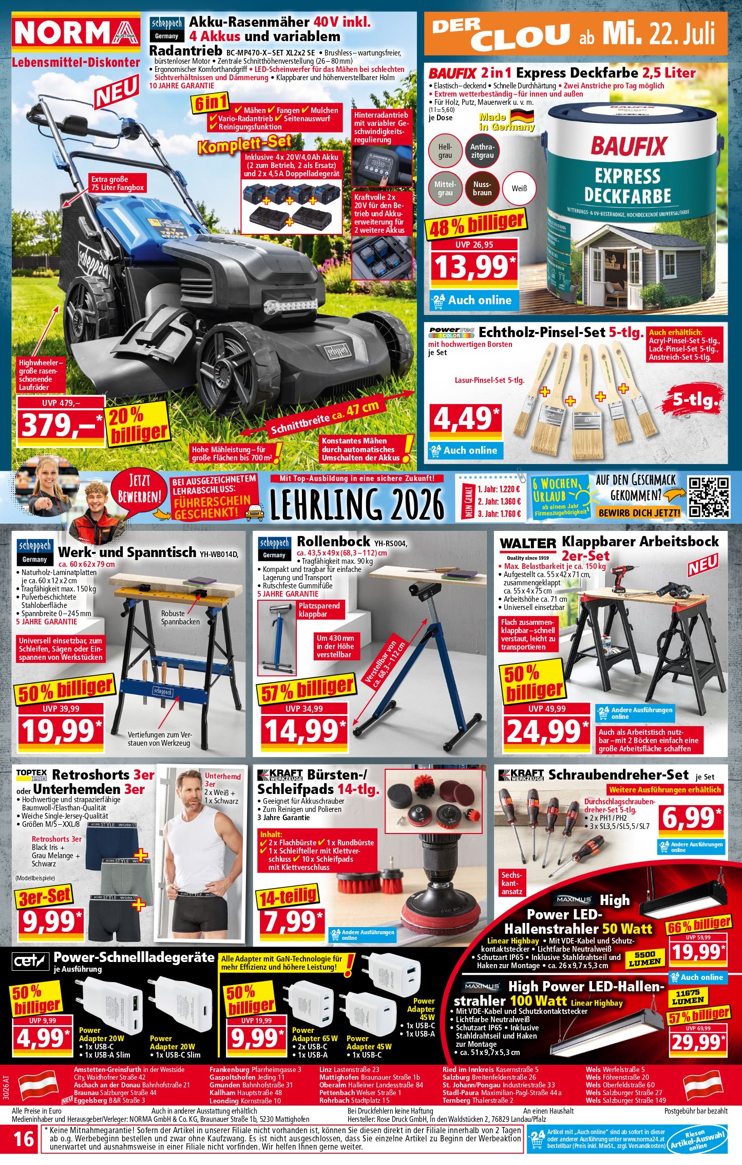 Norma catalog page 16 — 2026-07-20 to 2026-07-25