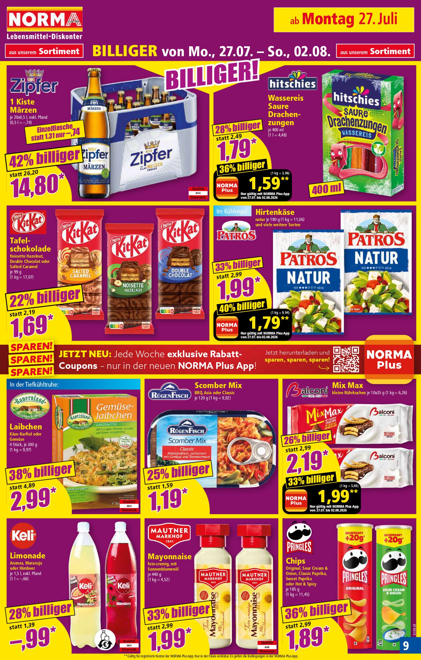Norma catalog page 9 — 2026-07-27 to 2026-08-01