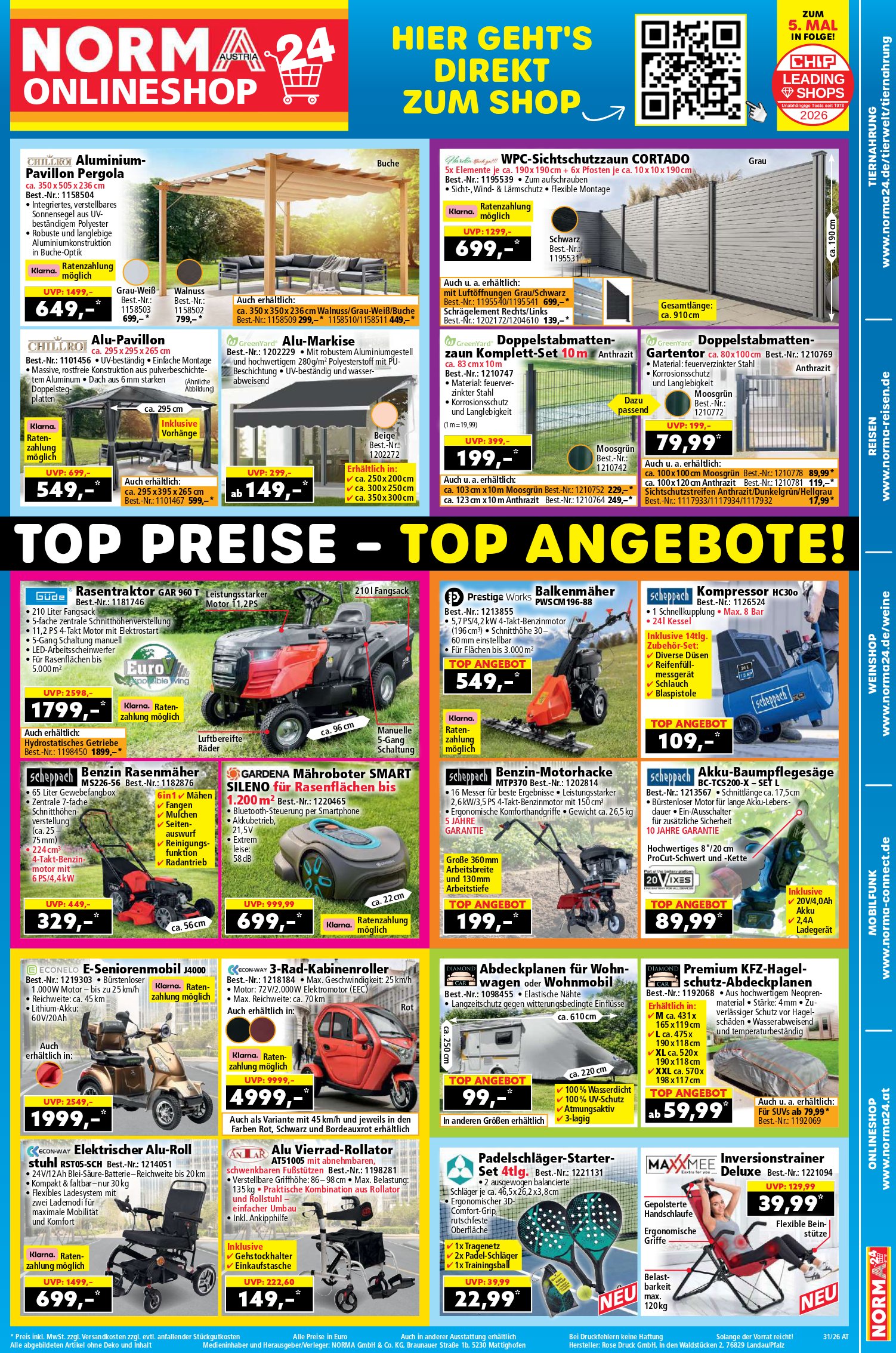 Norma catalog page 18 — 2026-07-27 to 2026-08-01
