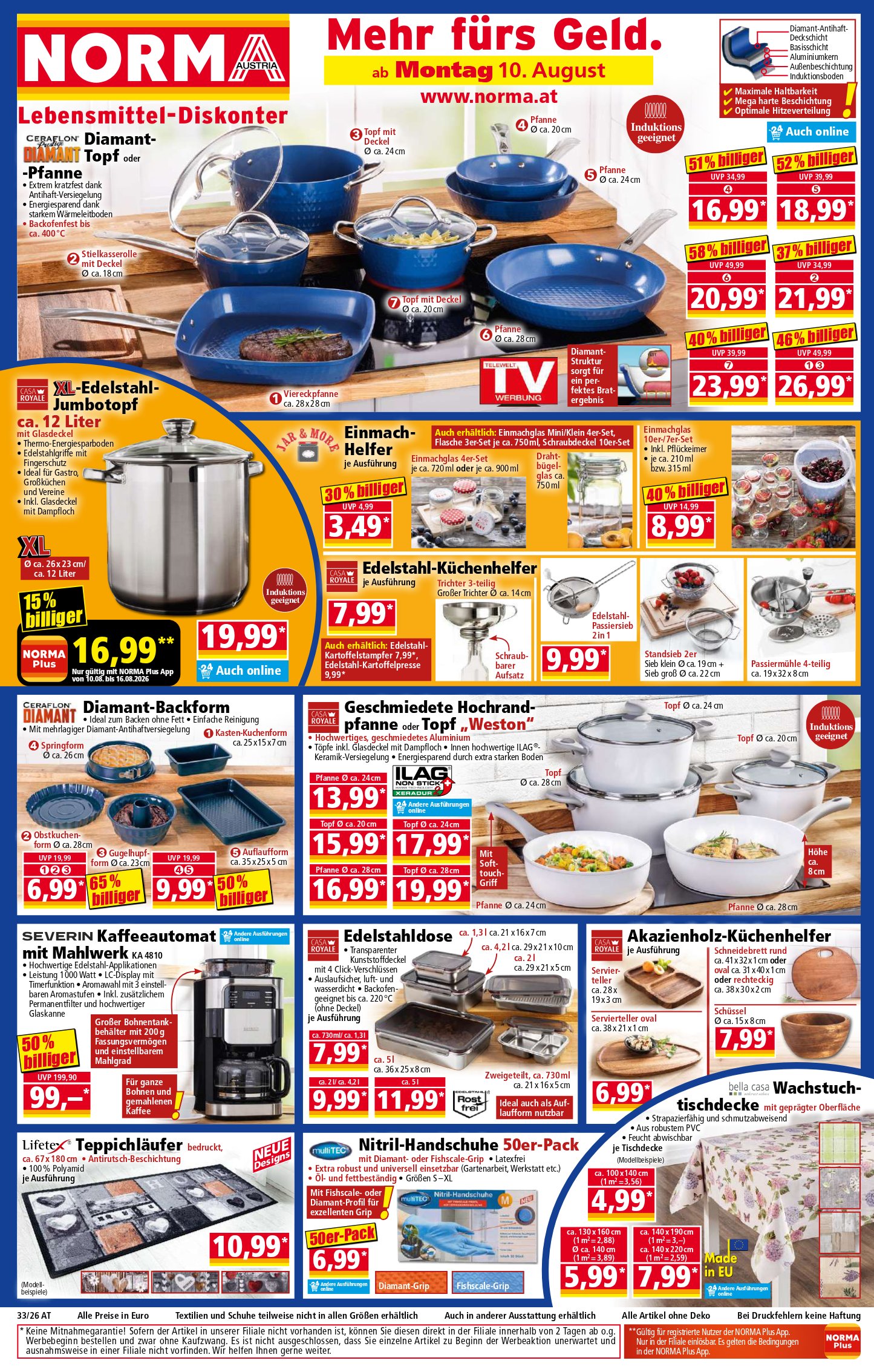 Norma catalog 2026-08-10 to 2026-08-15