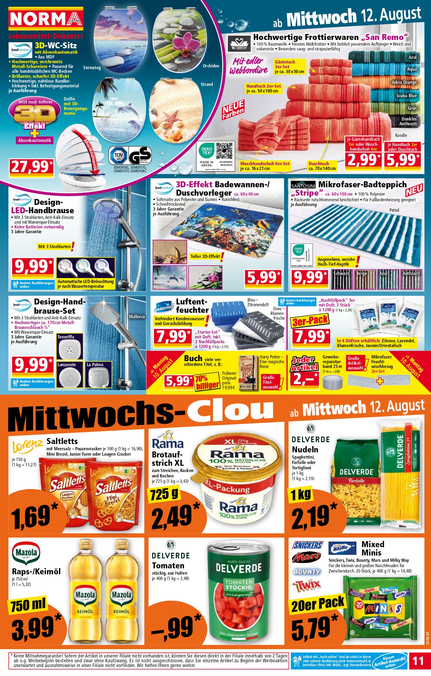 Norma catalog page 11 — 2026-08-10 to 2026-08-15
