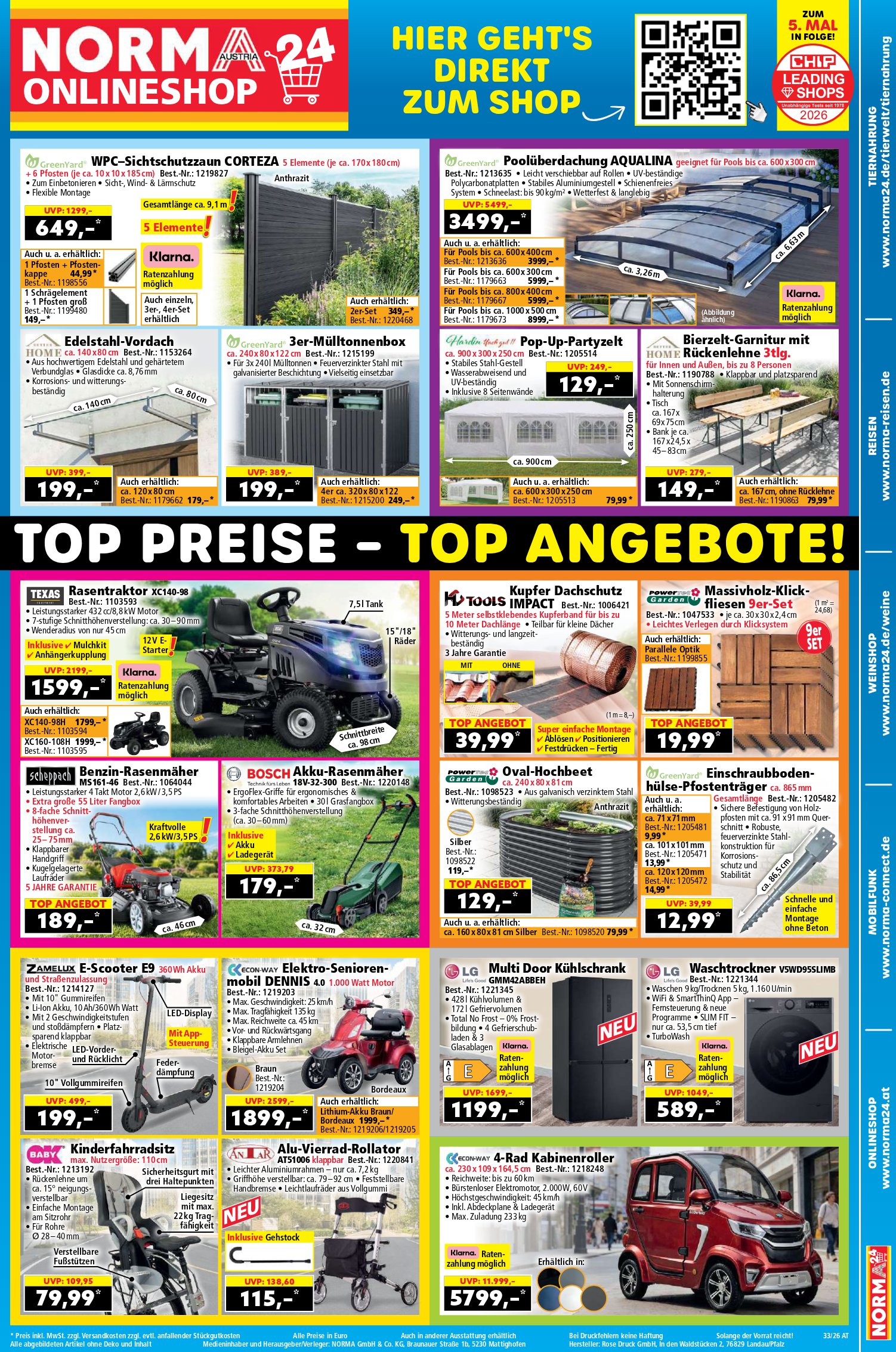 Norma catalog page 17 — 2026-08-10 to 2026-08-15