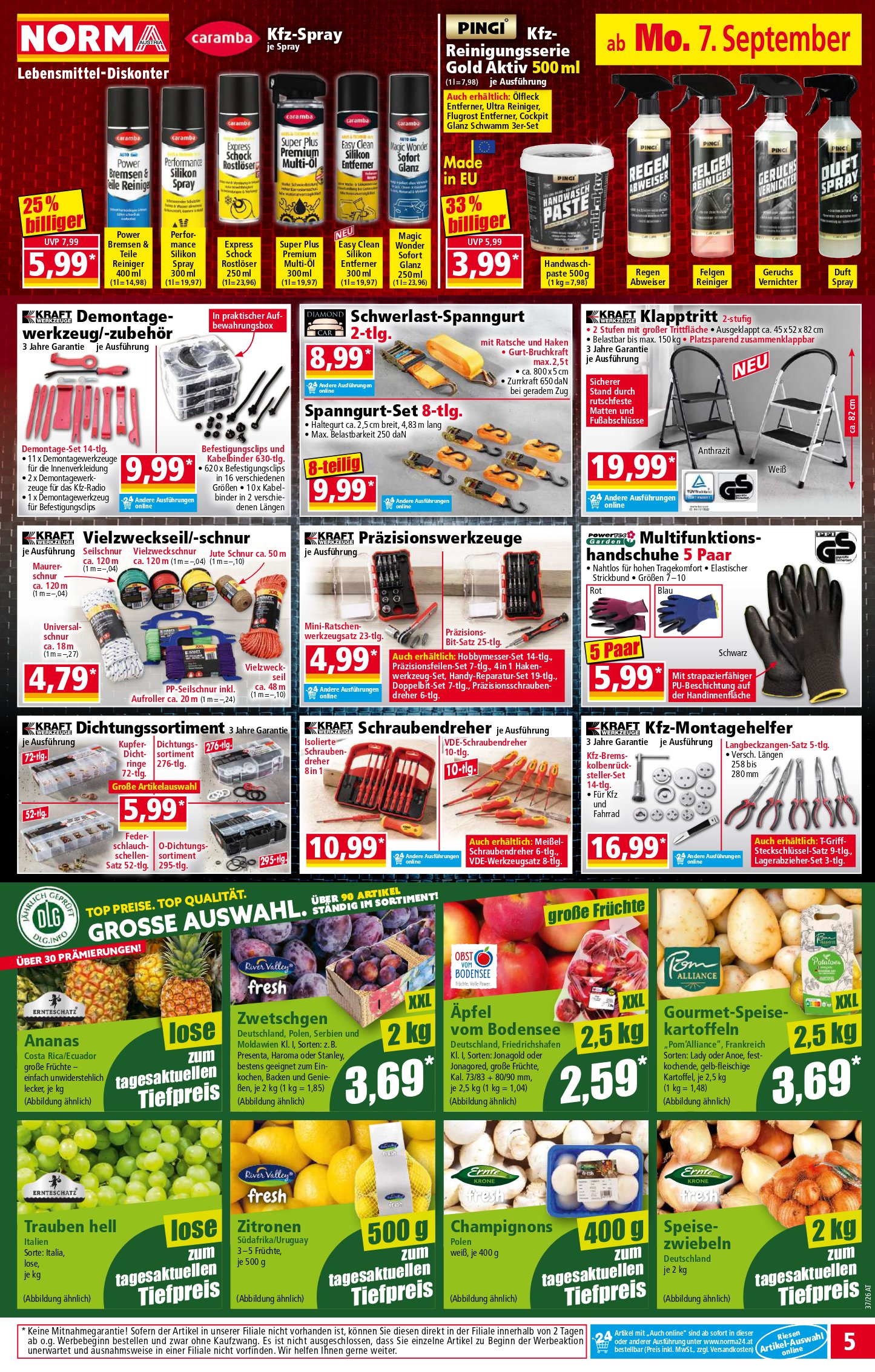 Norma catalog page 5 — 2026-09-07 to 2026-09-12
