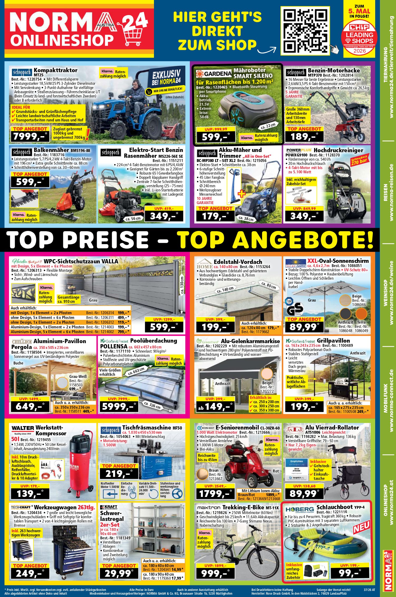 Norma catalog page 17 — 2026-09-07 to 2026-09-12