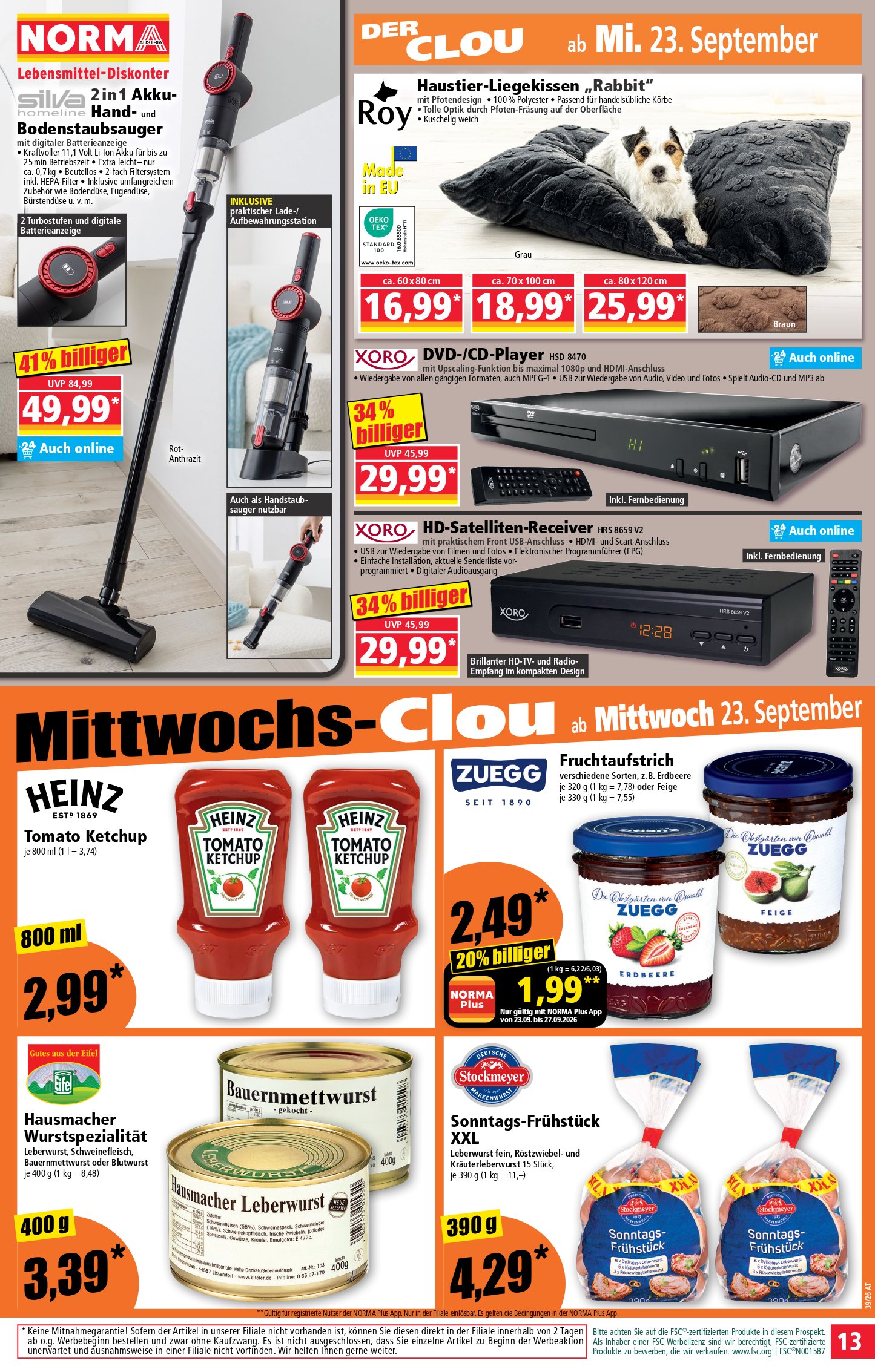 Norma catalog page 13 — 2026-09-21 to 2026-09-26