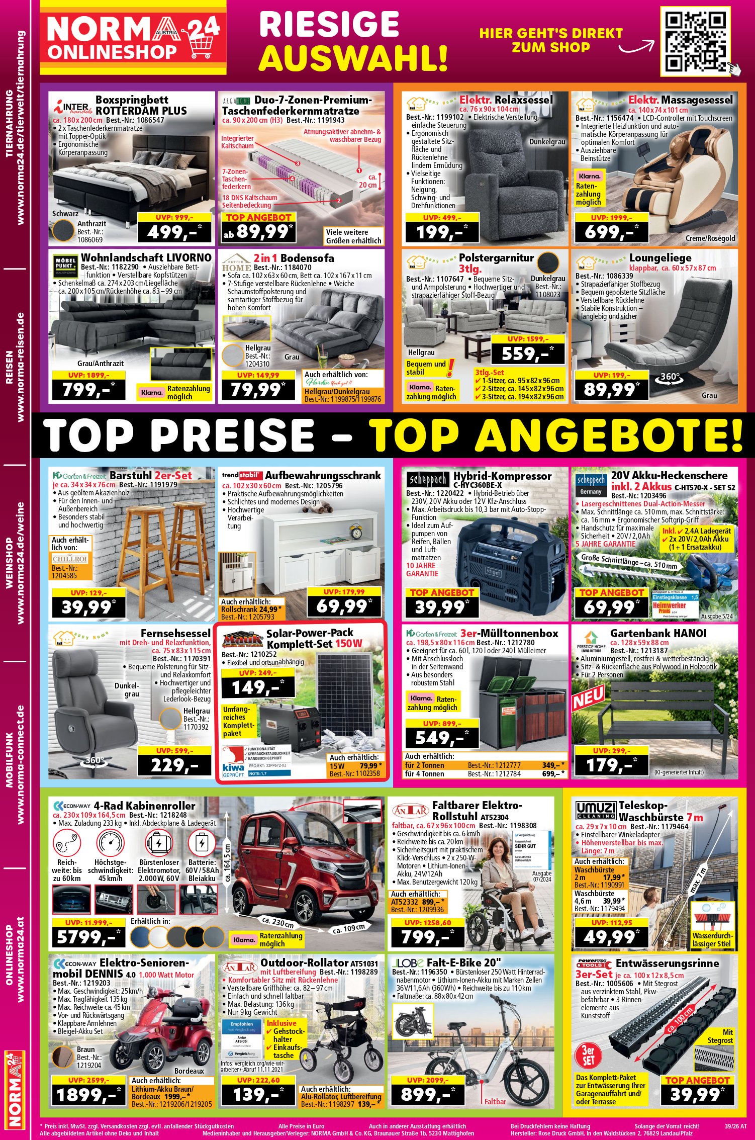 Norma catalog page 18 — 2026-09-21 to 2026-09-26
