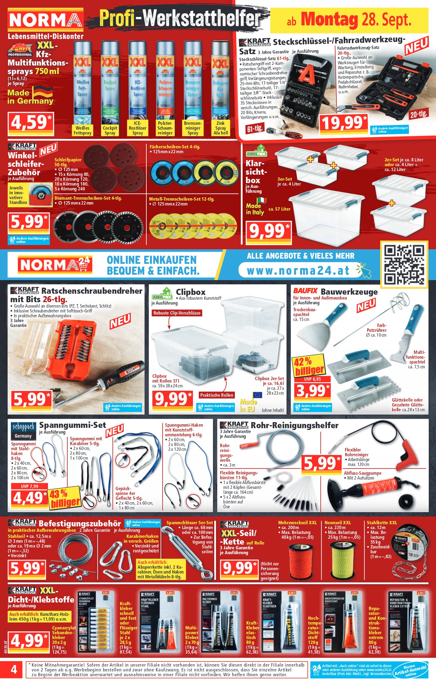 Norma catalog page 4 — 2026-09-28 to 2026-10-03