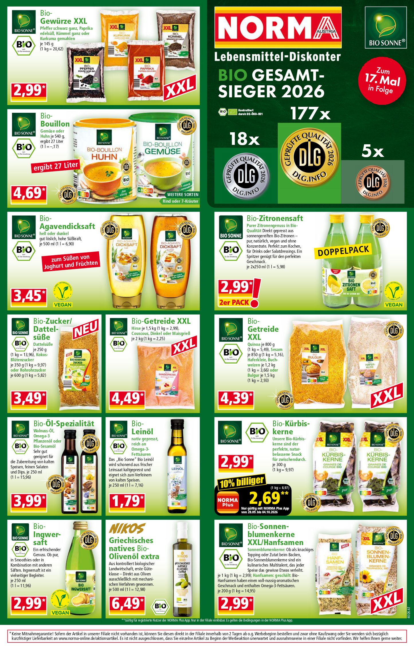 Norma catalog page 17 — 2026-09-28 to 2026-10-03