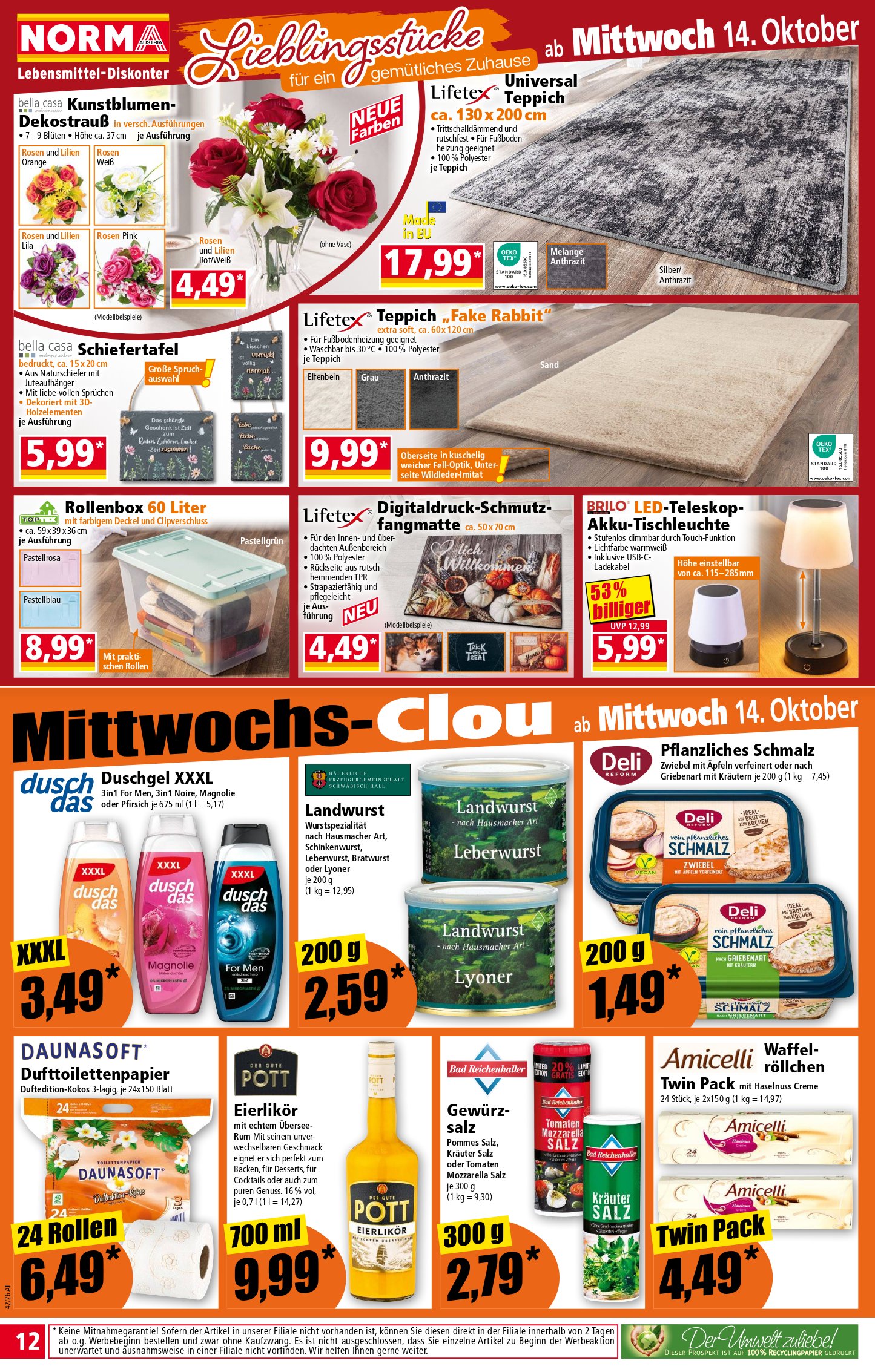 Norma catalog page 12 — 2026-10-12 to 2026-10-17