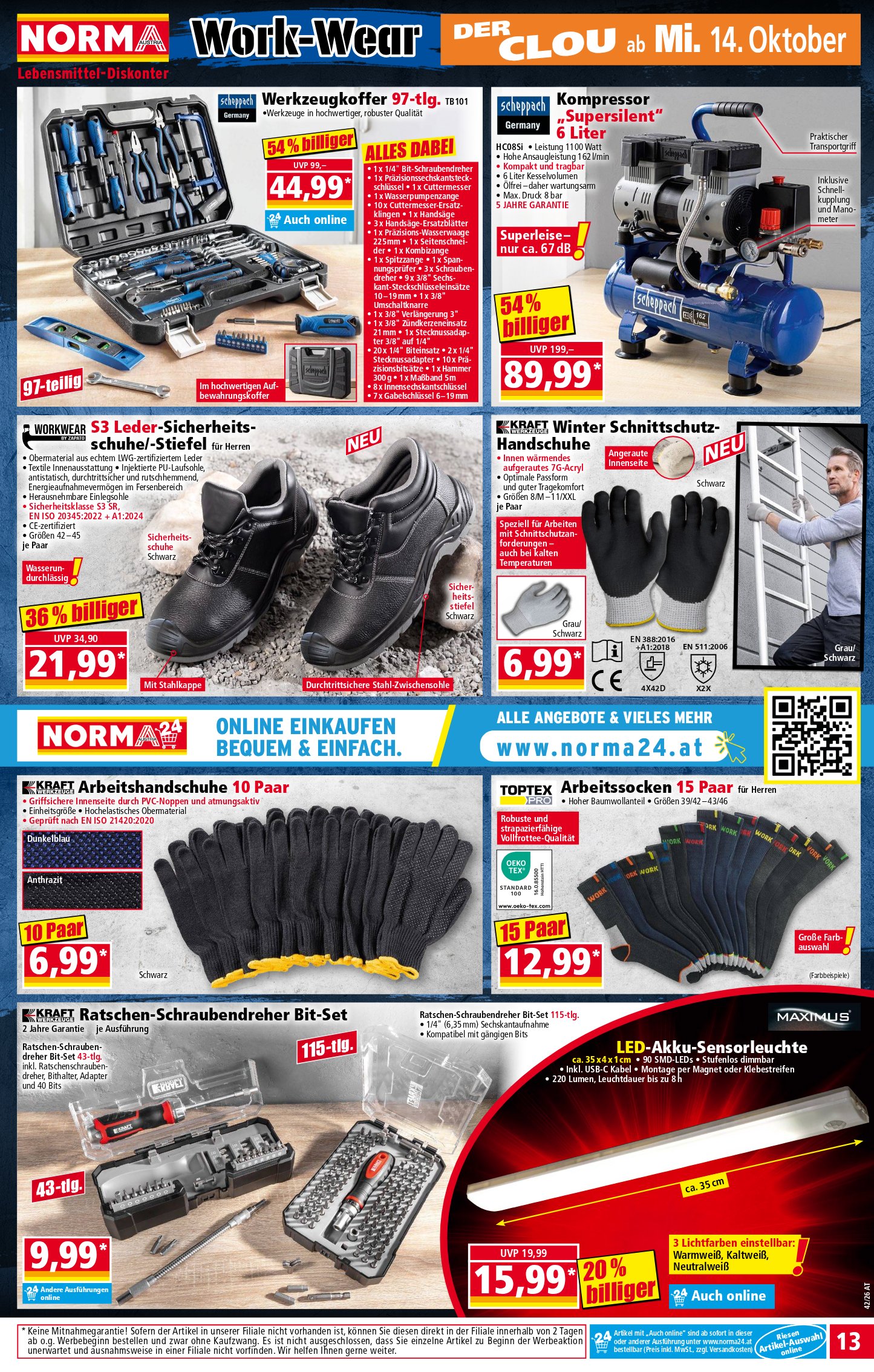 Norma catalog page 13 — 2026-10-12 to 2026-10-17