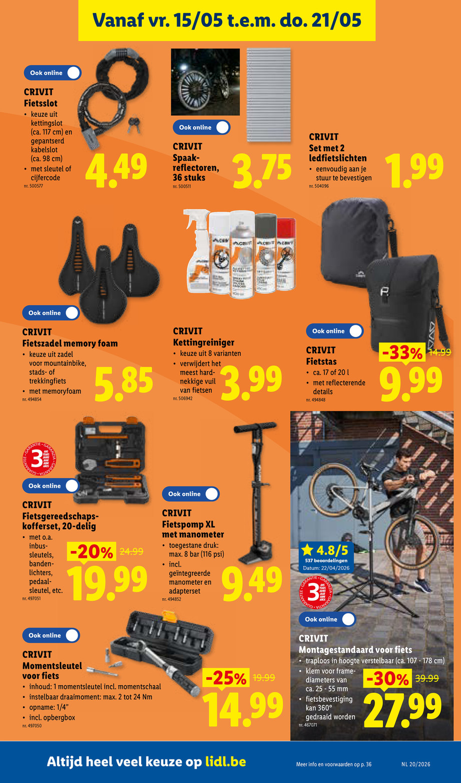 Lidl catalog page 37 — 2026-05-11 to 2026-05-16