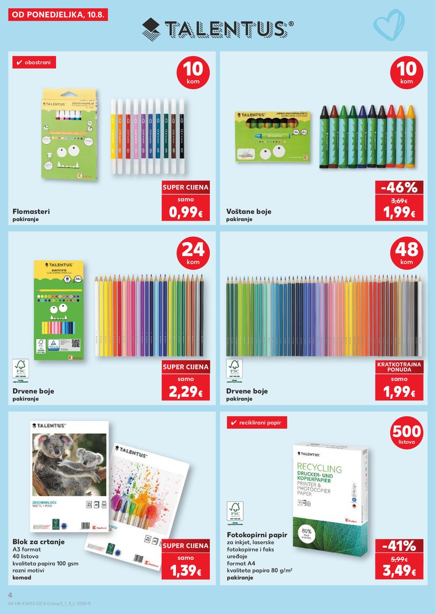 Kaufland catalog page 4 — 2026-08-10 to 2026-09-13