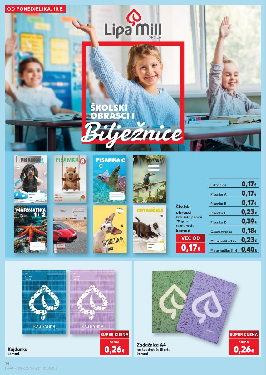 Kaufland catalog page 14 — 2026-08-10 to 2026-09-13